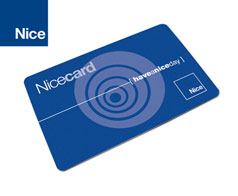 Пластиковая карточка доступа Nice