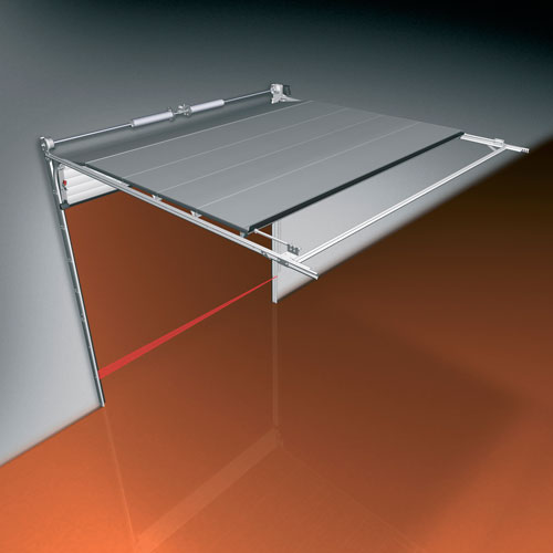 Подъемно секционные ворота