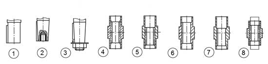 Выходные валы редукторов (и мотор-редукторов) привода автоматических ворот